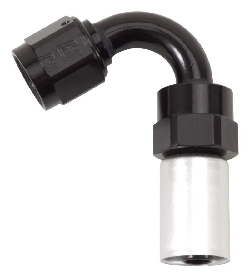 Russell Performance -6 AN Proclassic Crimp 120 Degree End (O.D. 0.600) - Side View