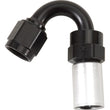 Load image into Gallery viewer, Russell Performance -6 AN Proclassic Crimp 150 Degree End (O.D. 0.600) - Back View