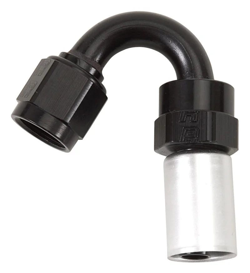 Russell Performance -6 AN Proclassic Crimp 150 Degree End (O.D. 0.600) - Back View