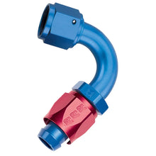 Load image into Gallery viewer, Russell Performance -6 AN Red/Blue 120 Degree Full Flow Swivel Hose End (With 9/16in Radius) - Installation View