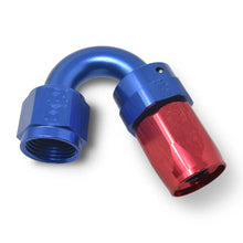 Load image into Gallery viewer, Russell Performance -6 AN Red/Blue 150 Degree Full Flow Swivel Hose End (With 9/16in Radius) - Installation View