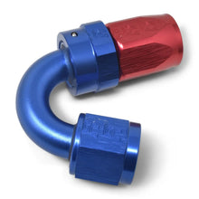 Load image into Gallery viewer, Russell Performance -6 AN Red/Blue 150 Degree Full Flow Swivel Hose End (With 9/16in Radius) - Additional View 9