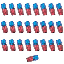 Load image into Gallery viewer, Russell Performance -6 AN Red/Blue Straight Full Flow Hose End (25 pcs.) - Main Product View