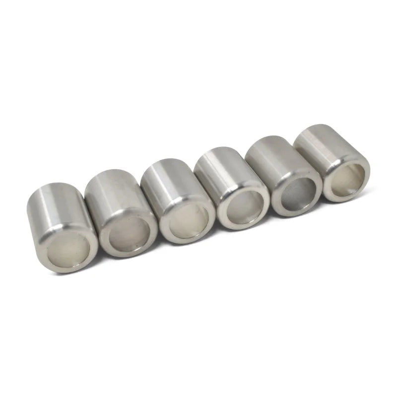 Russell Performance -6 AN Stainless Steel Crimp Collars (O.D. 0.600) (6 Per Pack) - Additional View 5