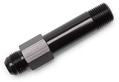Russell Performance -6 AN Straight Female to 1/8in Male NPT Fitting (Black) - Installation View