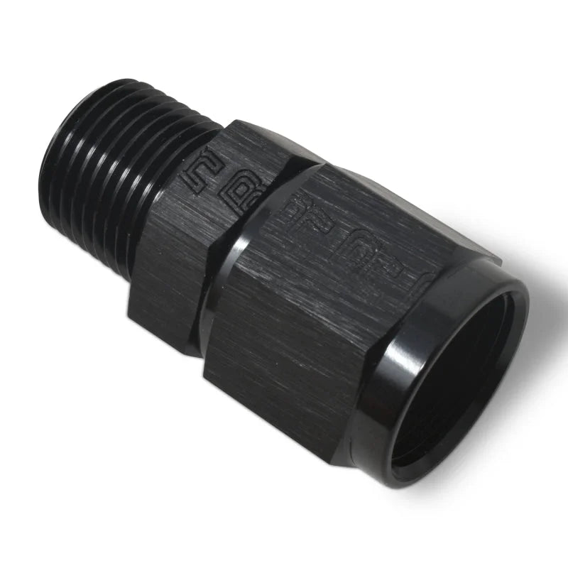 Russell Performance -6 AN Straight Female to 1/8in Male NPT Fitting (Black) - Additional View 7