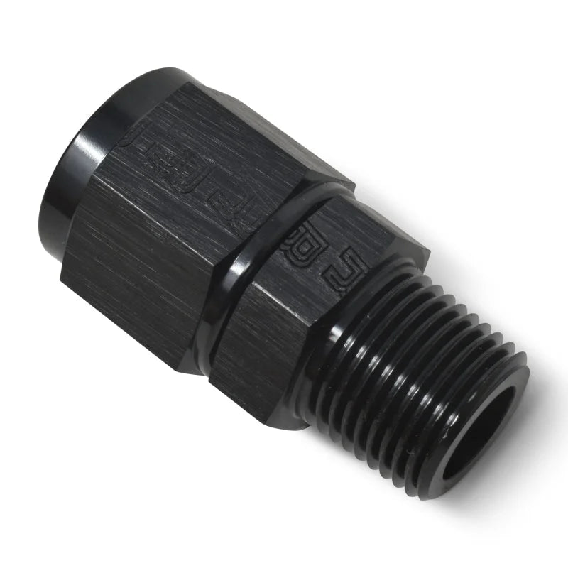 Russell Performance -6 AN Straight Female to 1/8in Male NPT Fitting (Black) - Additional View 9