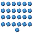 Load image into Gallery viewer, Russell Performance -6 AN Tube Nuts 3/8in dia. (Blue) (25 pcs.) - Main Product View