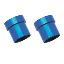 Load image into Gallery viewer, Russell Performance -6 AN Tube Sleeve 3/8in dia. (Blue) (2 pcs.) - Main Product View