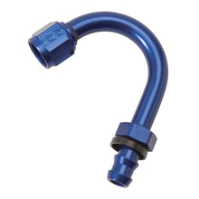 Load image into Gallery viewer, Russell Performance -6 AN Twist-Lok 150 Degree Hose End (1in Radius) - Main Product View