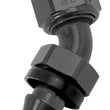 Load image into Gallery viewer, Russell Performance -6 AN Twist-Lok 45 Degree Hose End (Black) - Main Product View