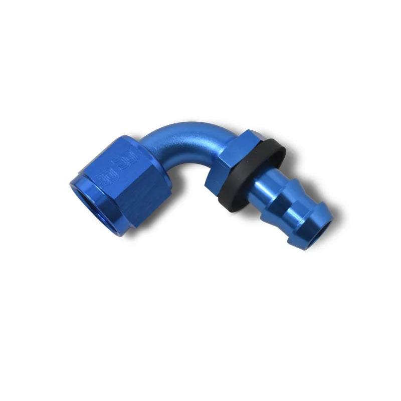 Russell Performance -6 AN Twist-Lok 90 Degree Hose End (Blue) - Additional View 5