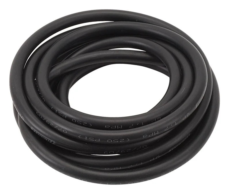Russell Performance -6 AN Twist-Lok Hose (Black) (Pre-Packaged 15 Foot Roll) - Side View