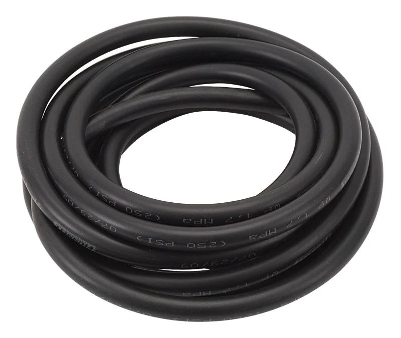 Russell Performance -6 AN Twist-Lok Hose (Black) (Pre-Packaged 6 Foot Roll) - Back View