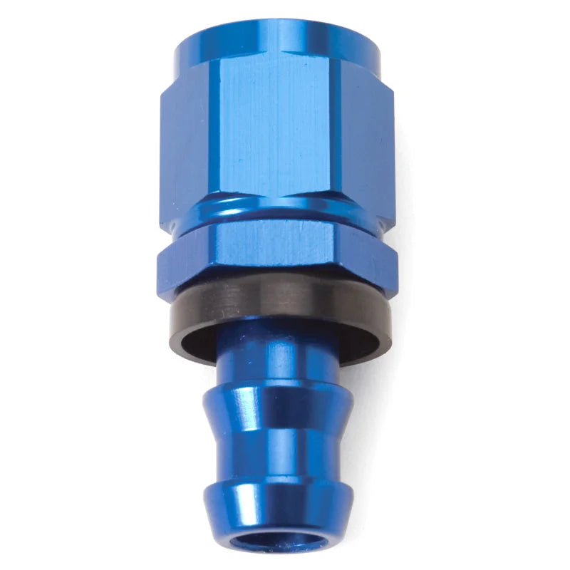 Russell Performance -6 AN Twist-Lok Straight Hose End - Side View