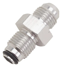 Load image into Gallery viewer, Russell Performance -6 AN (male to 1/2in-20 O-ring seal) Power Steering Adapter. Clear anodized - Installation View