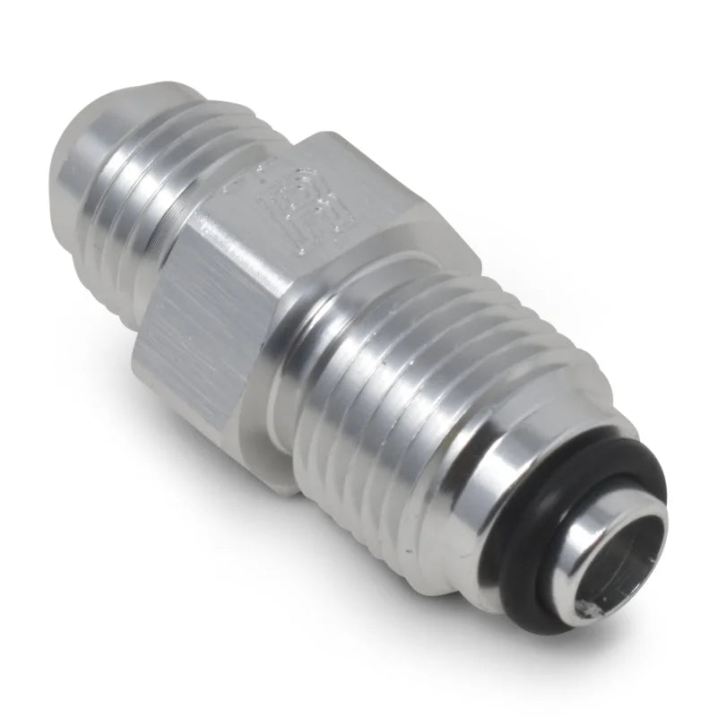 Russell Performance -6 AN (male to 9/16in-18 O-ring seal) Power Steering Adapter. Clear anodized - Additional View 10