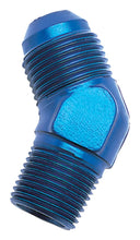 Load image into Gallery viewer, Russell Performance -6 AN to 1/4in NPT 45 Degree Flare to Pipe Adapter - Installation View