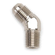 Load image into Gallery viewer, Russell Performance -6 AN to 1/4in NPT 45 Degree Flare to Pipe Adapter - Back View