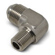 Load image into Gallery viewer, Russell Performance -6 AN to 1/4in NPT 90 Degree Flare to Pipe Adapter (Endura) - Additional View 11
