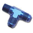 Load image into Gallery viewer, Russell Performance -6 AN to 1/4in NPT Flare to Pipe Tee On Run Fitting - Main Product View