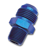 Load image into Gallery viewer, Russell Performance -6 AN to 1/8in NPT Straight Flare to Pipe (Blue) - Main Product View