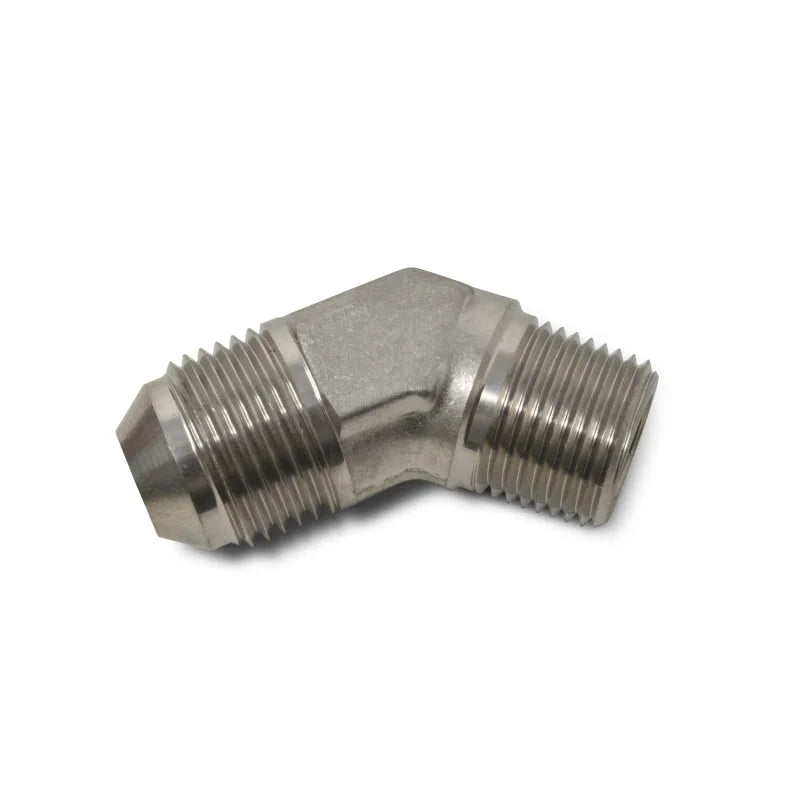 Russell Performance -6 AN to 3/8in NPT 45 Degree Flare to Pipe Adapter - Additional View 7