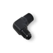Load image into Gallery viewer, Russell Performance -6 AN to 3/8in NPT 90 Degree Flare to Pipe Adapter (Black) - Additional View 6