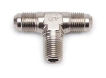 Load image into Gallery viewer, Russell Performance -6 AN to 3/8in NPT Flare to Pipe Tee Fitting - Main Product View