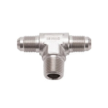 Load image into Gallery viewer, Russell Performance -6 AN to 3/8in NPT Flare to Pipe Tee Fitting - Installation View