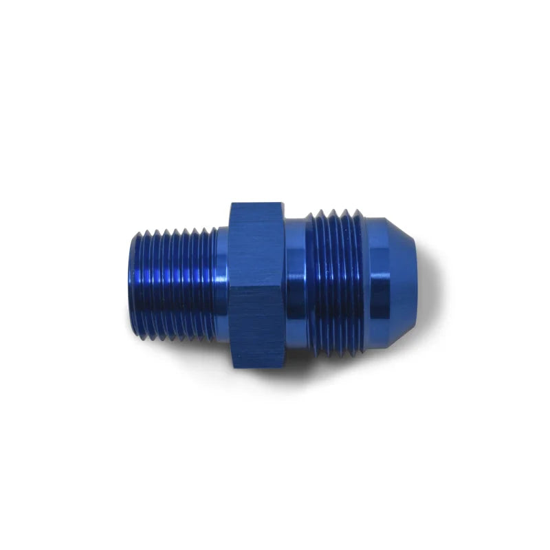 Russell Performance -6 AN to 3/8in NPT Straight Flare to Pipe (Blue) - Additional View 10