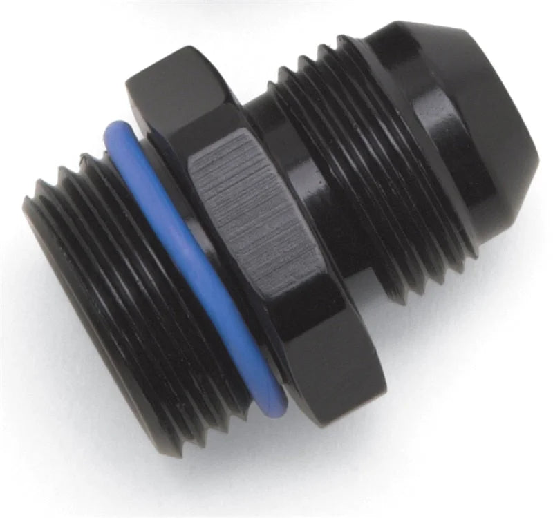 Russell Performance -6 AN to -6 AN Radius Port Adapter - Side View
