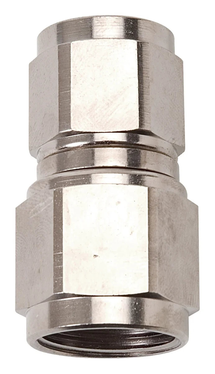 Russell Performance -6 AN to -8 AN Coupler Reducer - Side View