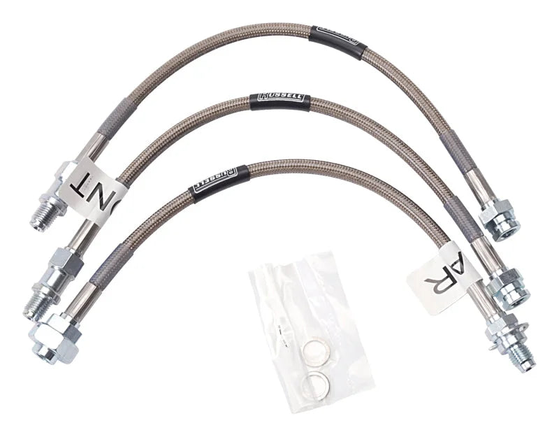 Russell Performance 67-68 Pontiac Firebird Brake Line Kit - Back View
