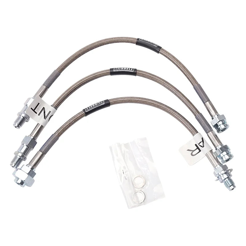 Russell Performance 67-68 Pontiac Firebird Brake Line Kit - Installation View