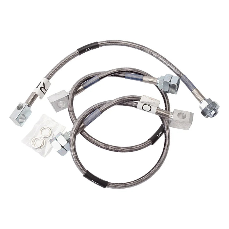 Russell Performance 73-78 GM C-10/C-20 P/U/ Blazer/ Suburban 2WD Brake Line Kit - Back View