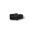 Load image into Gallery viewer, Russell Performance -8 AN 1/4in NPT Straight Black Flare to Pipe Adapter - Additional View 8