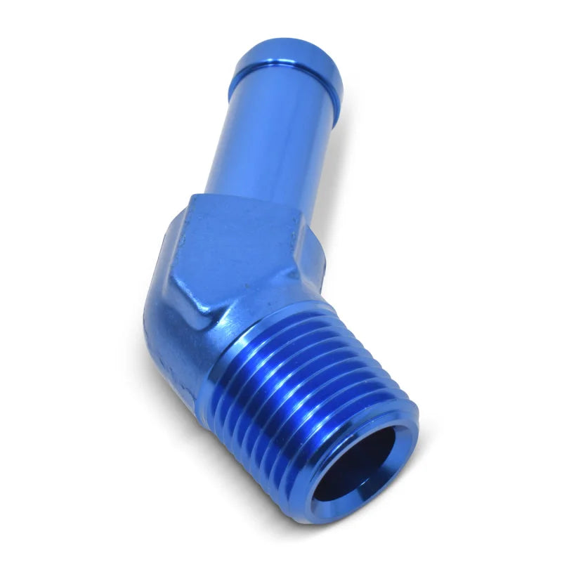 Russell Performance -8 AN 45 Degree 3/8in Pipe to 1/2in Tube Adapter - Additional View 6
