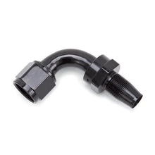 Load image into Gallery viewer, Russell Performance -8 AN 45 Degree Hose End Without Socket - Polished and Black - Back View