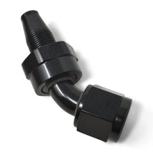 Load image into Gallery viewer, Russell Performance -8 AN 45 Degree Hose End Without Socket - Polished and Black - Additional View 6