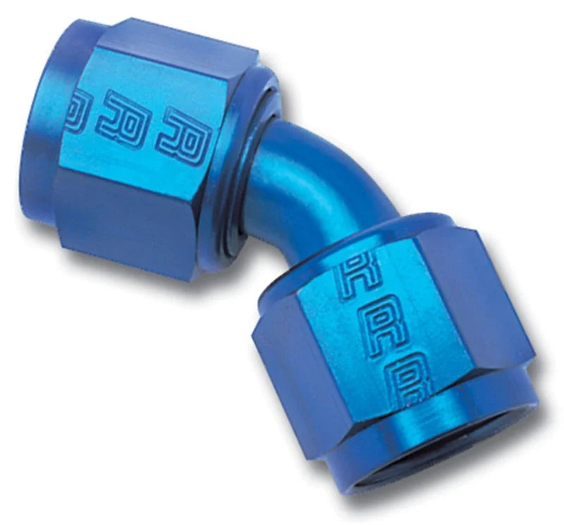 Russell Performance -8 AN 45 Degree Swivel Coupler - Back View