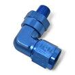 Load image into Gallery viewer, Russell Performance -8 AN 90 Degree Female to Male 1/4in Swivel NPT Fitting - Installation View