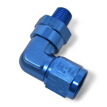 Load image into Gallery viewer, Russell Performance -8 AN 90 Degree Female to Male 3/8in Swivel NPT Fitting - Additional View 6