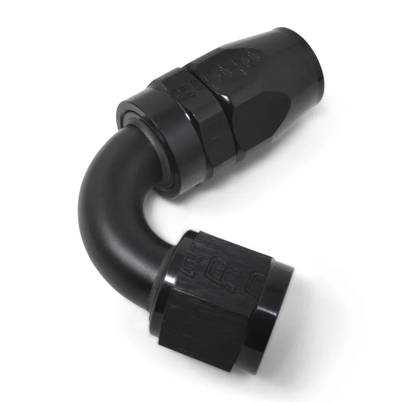 Russell Performance -8 AN Black 120 Degree Full Flow Swivel Hose End - Additional View 6