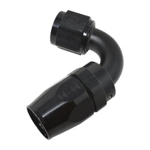 Load image into Gallery viewer, Russell Performance -8 AN Black 120 Degree Full Flow Swivel Hose End - Additional View 7