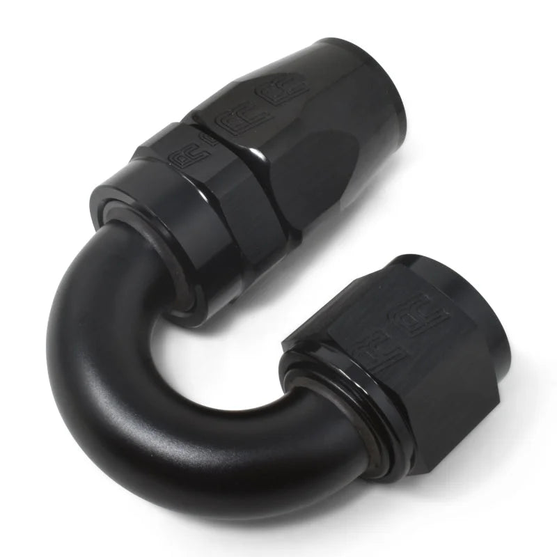 Russell Performance -8 AN Black 180 Degree Full Flow Swivel Hose End - Additional View 7