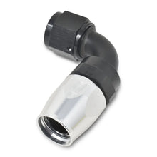 Load image into Gallery viewer, Russell Performance -8 AN Black/Silver 90 Degree Full Flow Hose End - Additional View 7