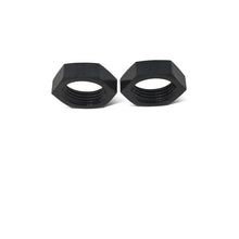 Load image into Gallery viewer, Russell Performance -8 AN Bulkhead Nuts 3/4in -16 Thread Size (Black) - Additional View 8