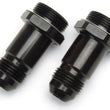 Load image into Gallery viewer, Russell Performance -8 AN Carb Adapter Fittings (2 pcs.) (Black) - Back View