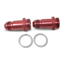 Load image into Gallery viewer, Russell Performance -8 AN Carb Adapter Fittings (2 pcs.) (Red) - Additional View 7